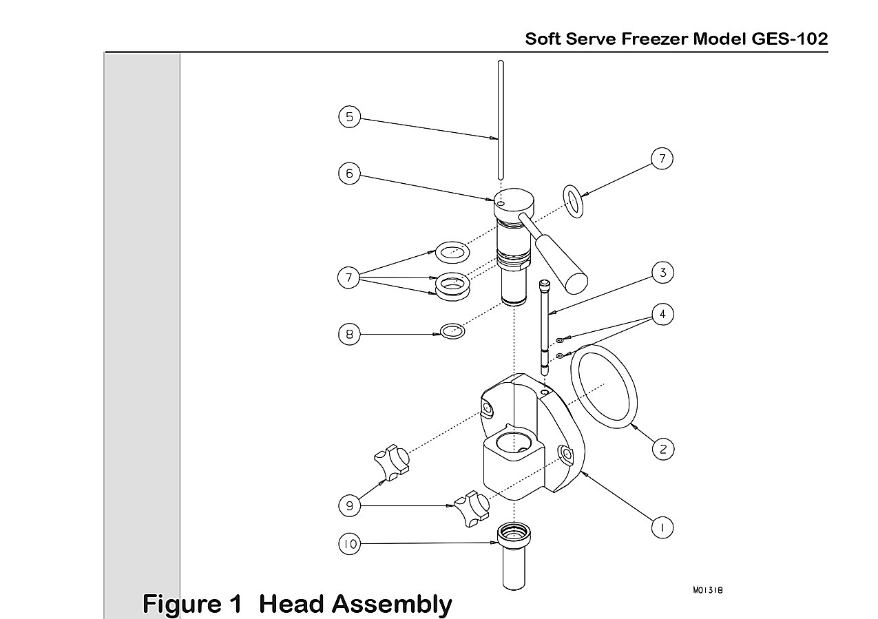 Figure 1 Head Assembly