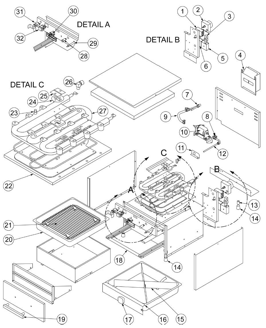 AR60T Exploded View
