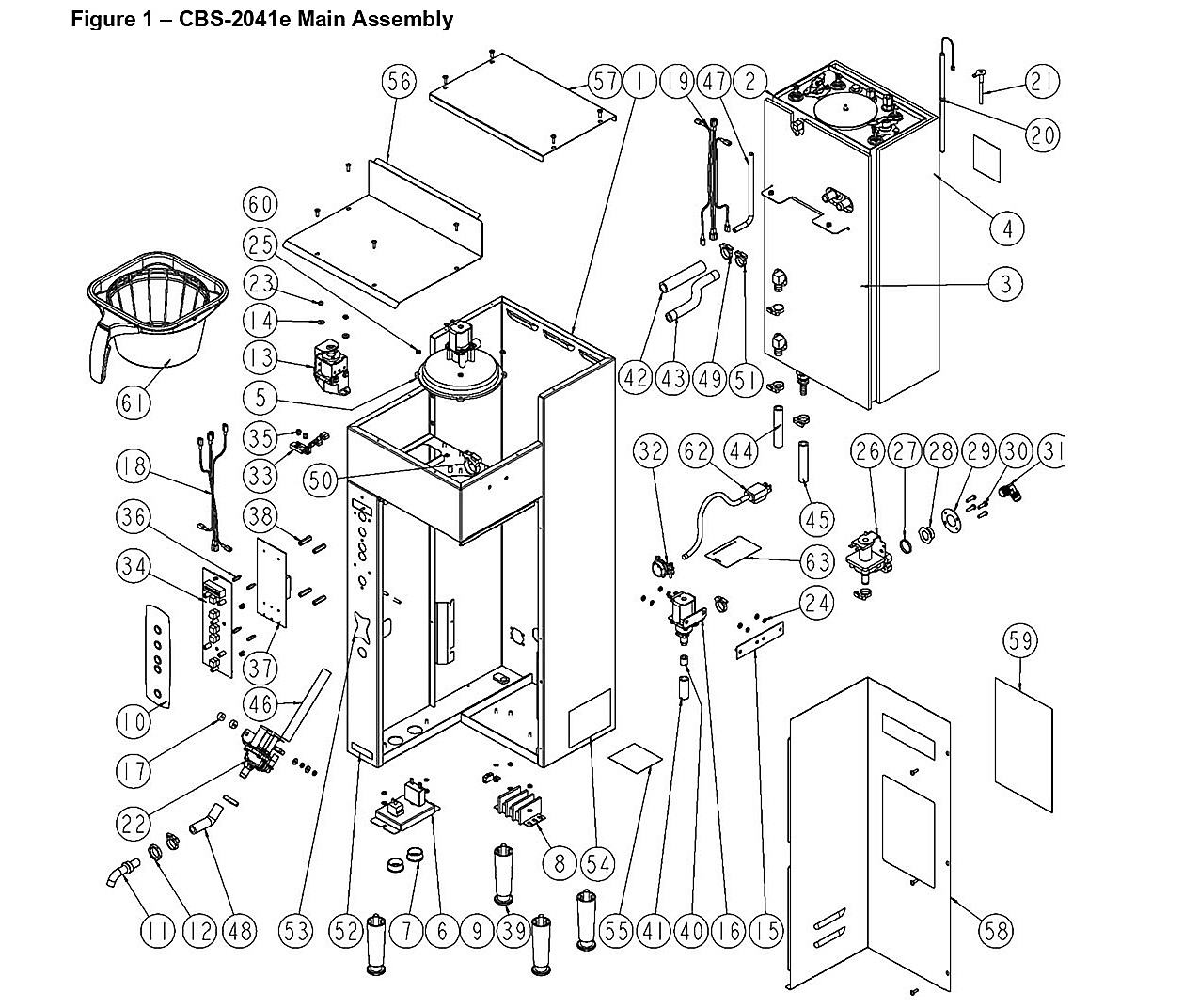 CBS-2041e Main Assembly