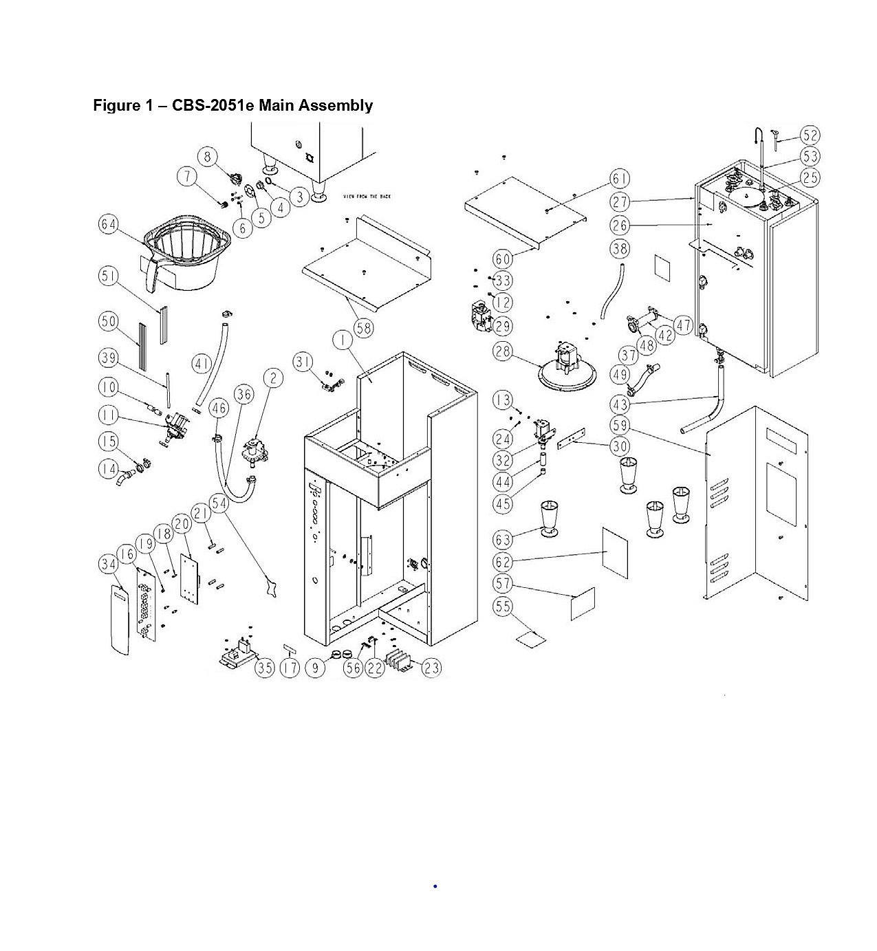 CBS-2051e Main Assembly