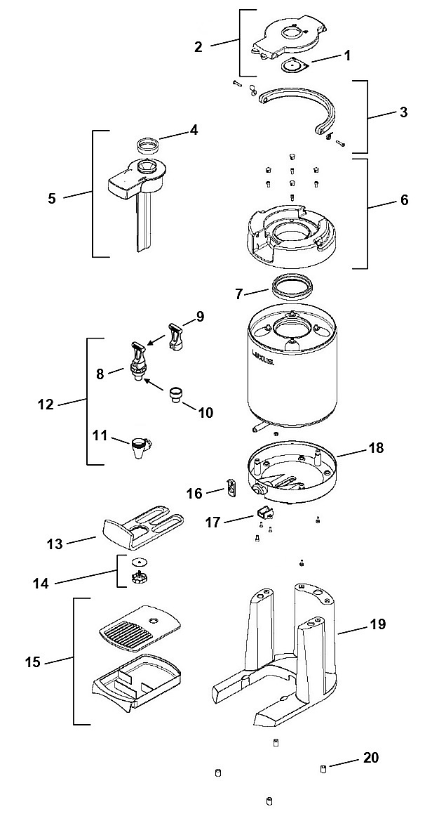 L3D / L3S Series Dispensers Replacement Parts
