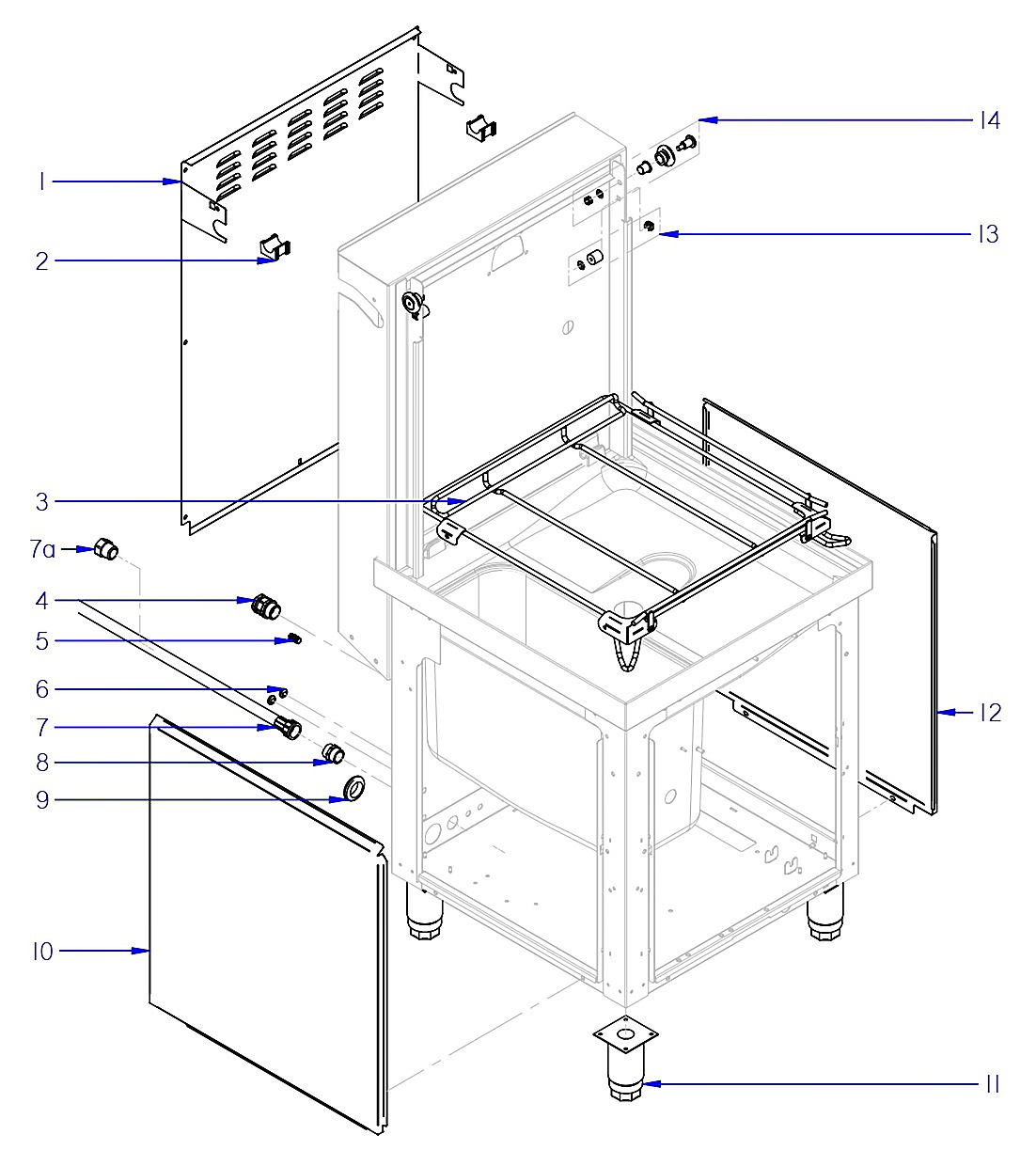 A - MUEBLE / UNIT