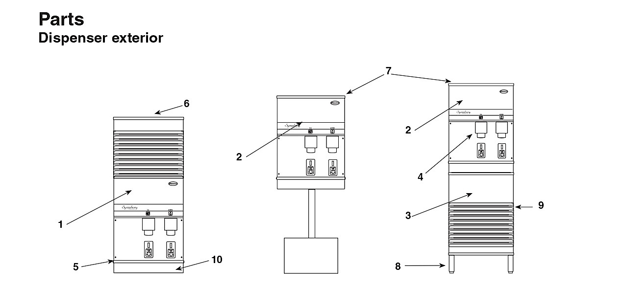 Dispensor Exterior