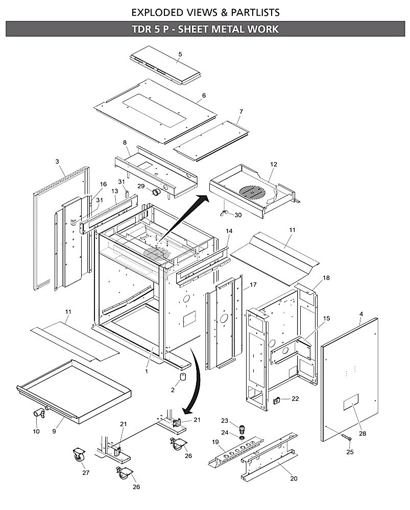 EXPLODED VIEWS & PARTLISTS