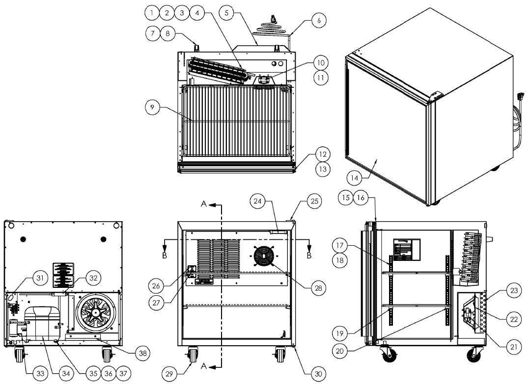SKUCF7F Freezer