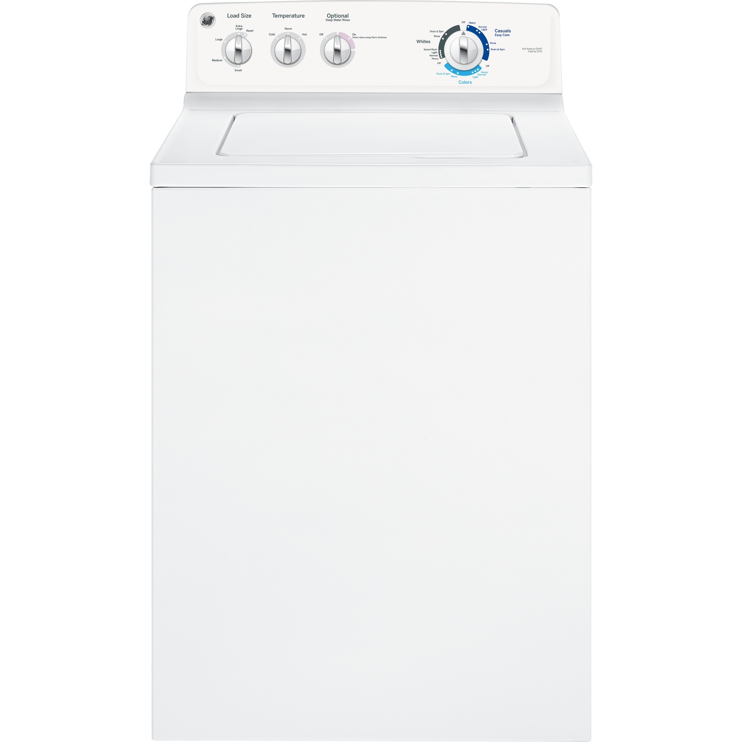GE Appliance GTW180SCJ0WW Perillas y diales