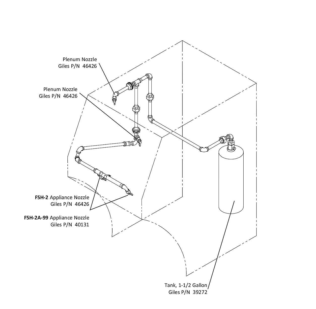 Ventless Hood - Rear