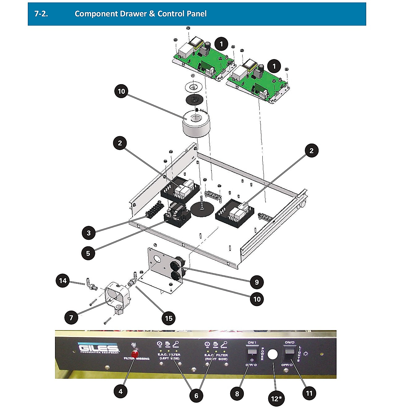 Component Drawer & Control Panel