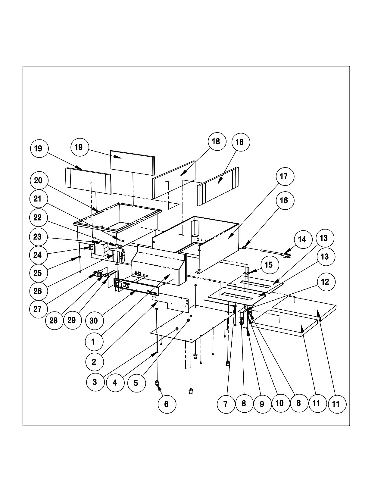 EFW800 PARTS LIST