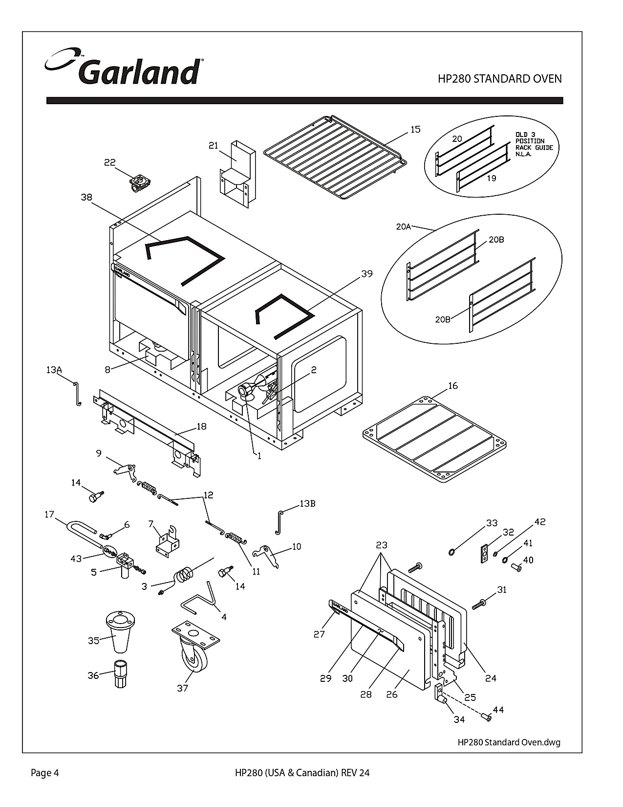 HP280 STANDARD OVEN