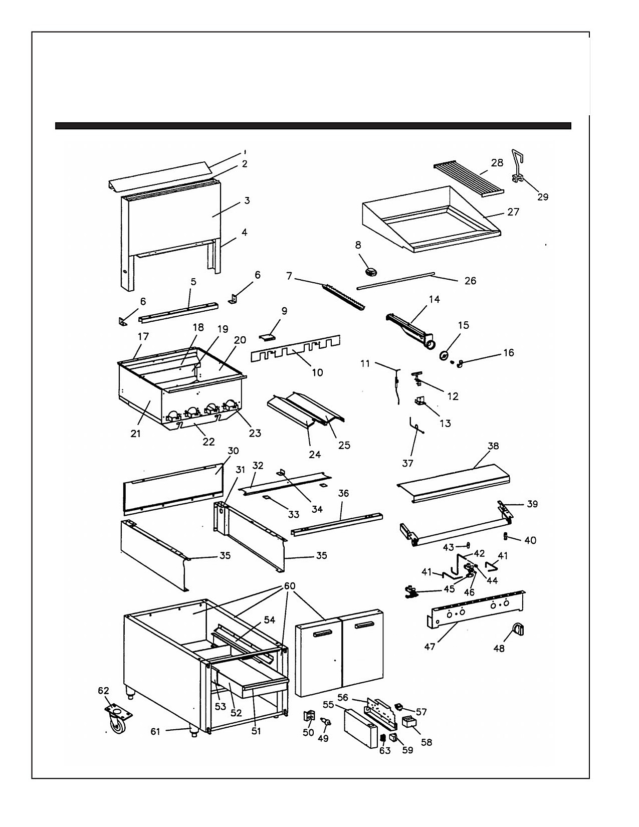 GARLAND PARTS IDENTIFICATION