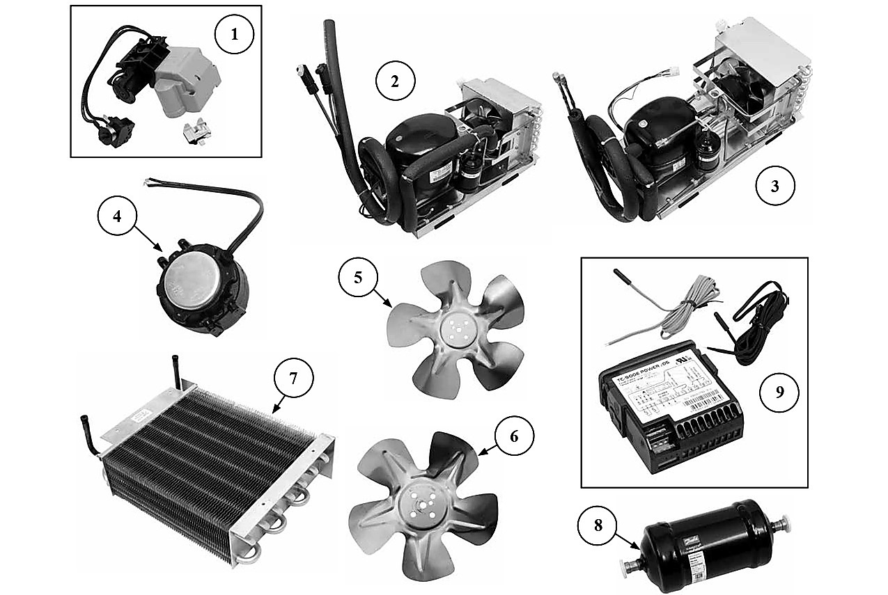 Compressor and Condenser Related Parts