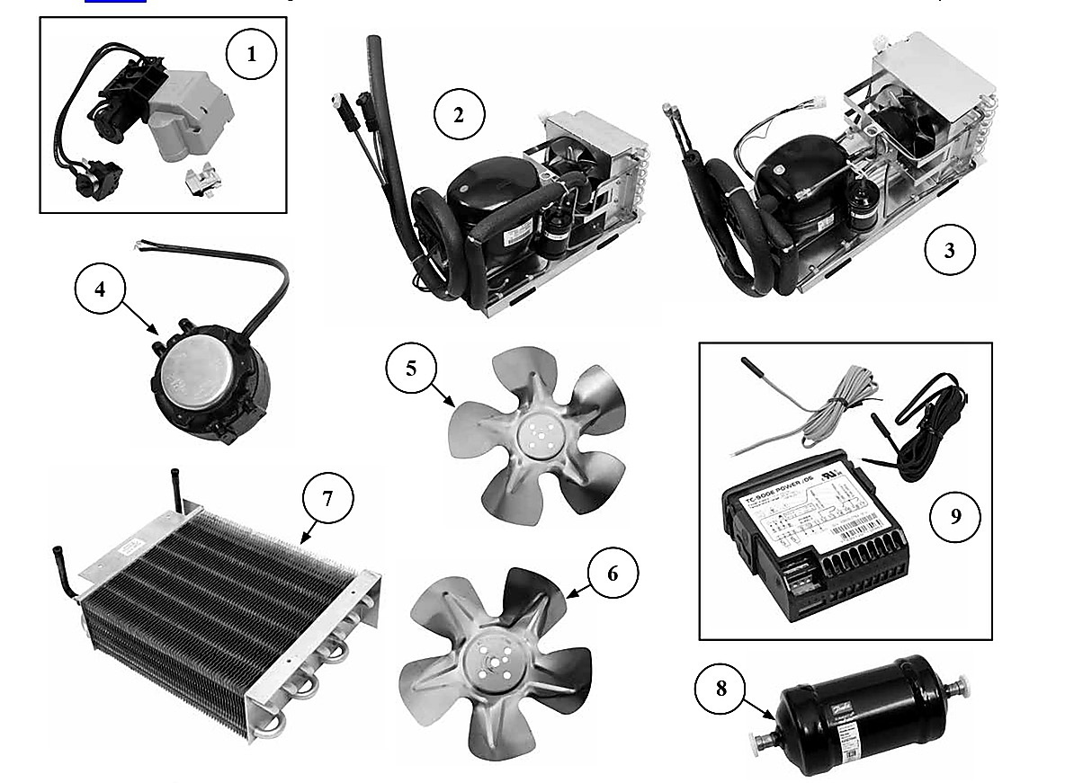Compressor and Condenser Related Parts