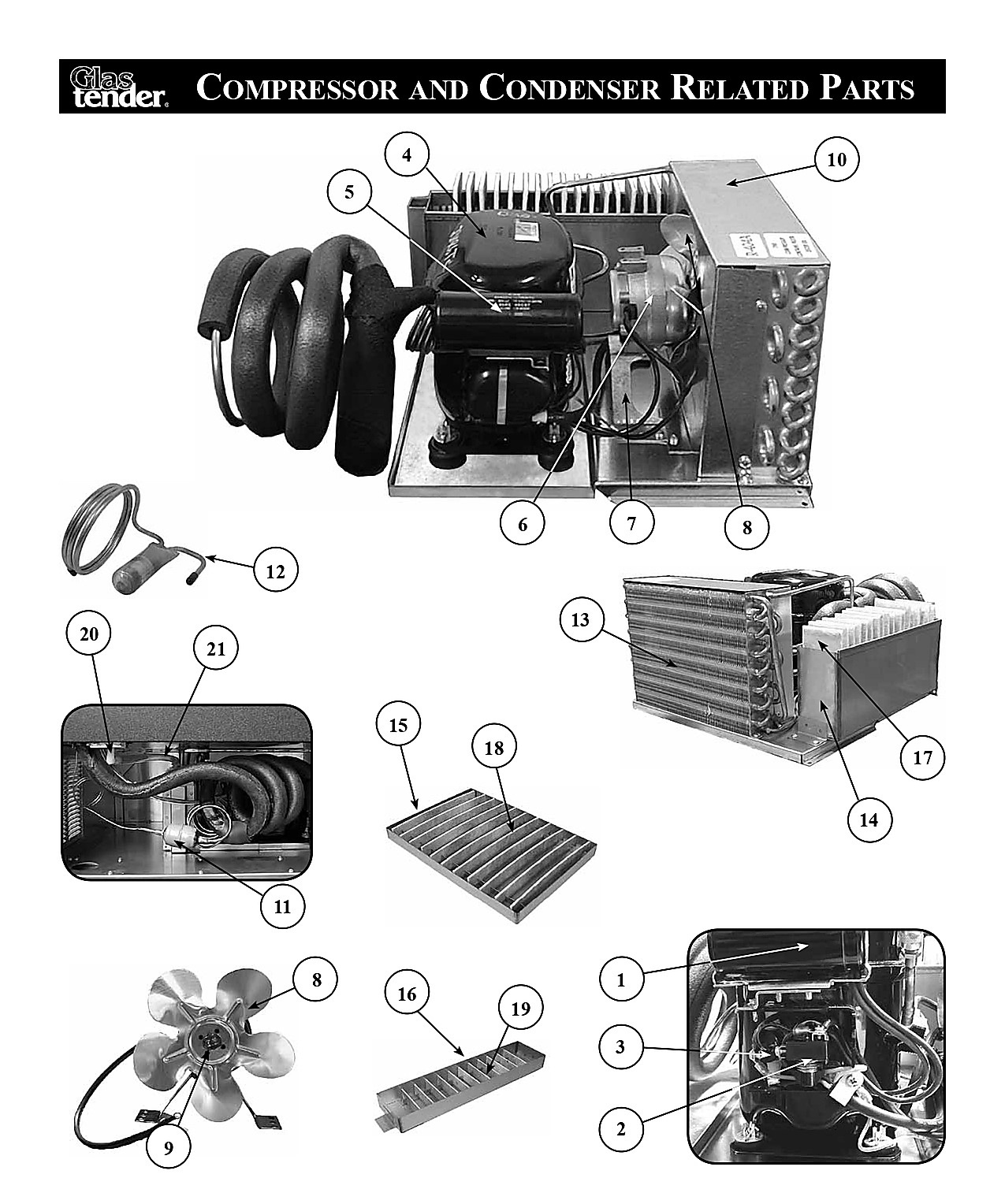 Compressor and Condenser Related Parts