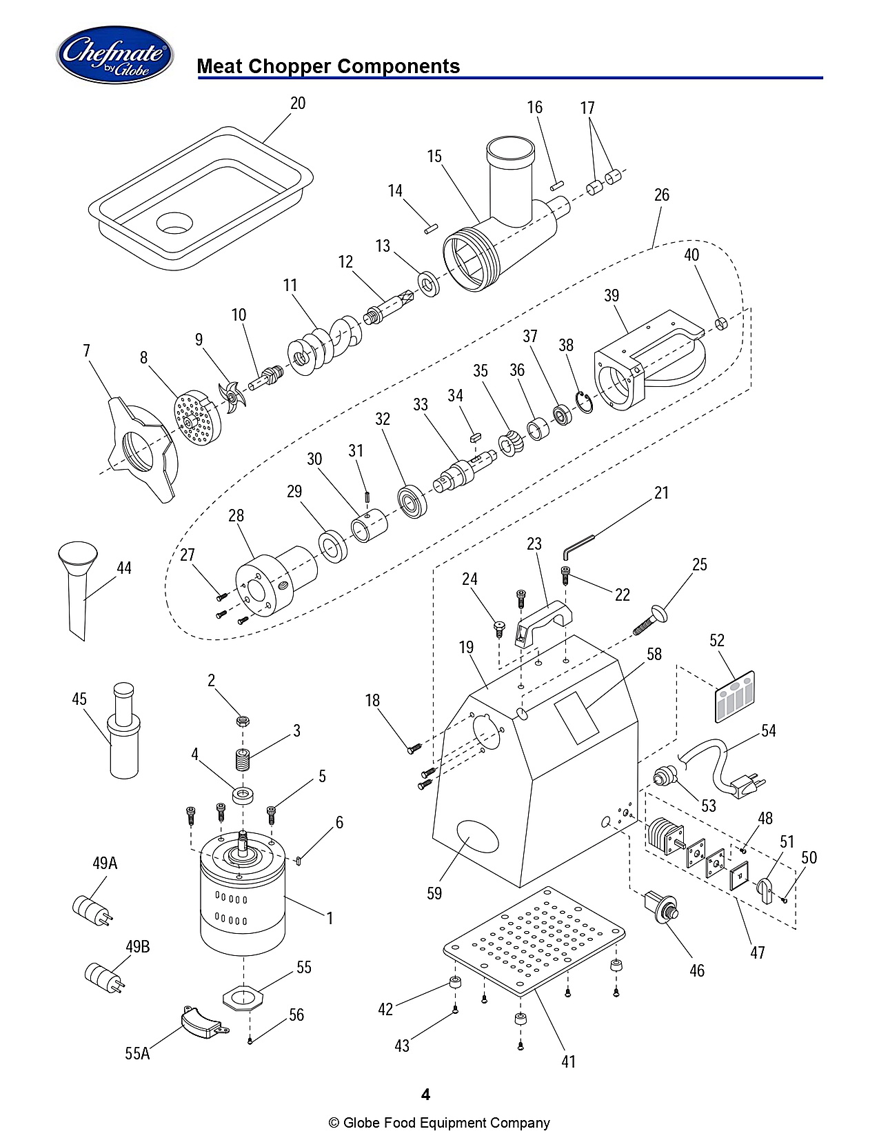 Meat Chopper Components