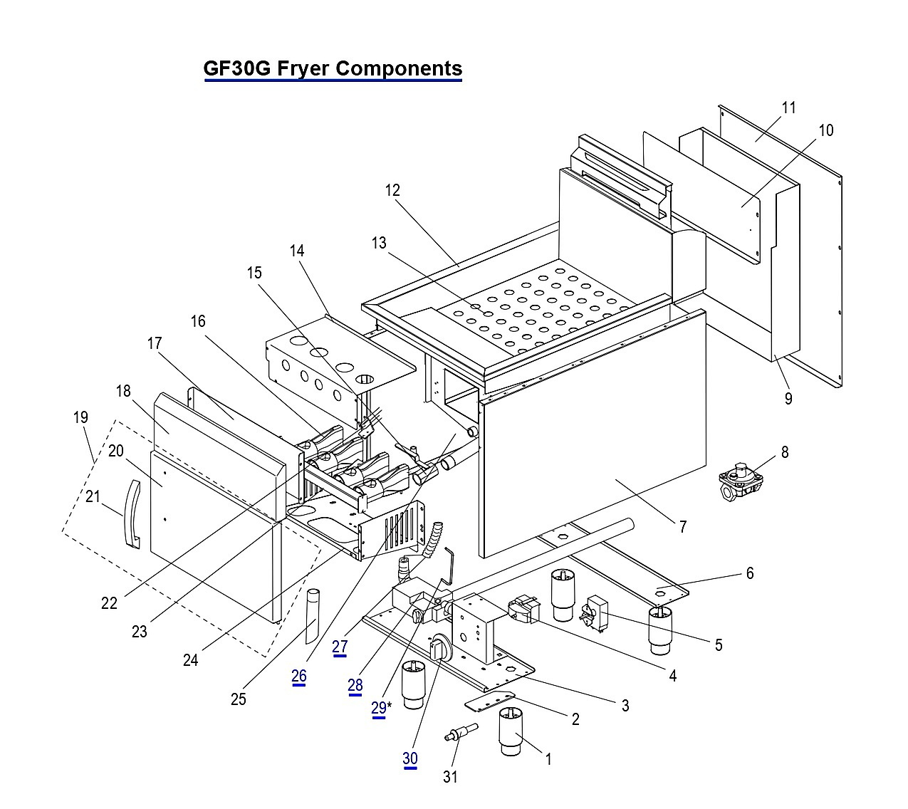 Fryer Components