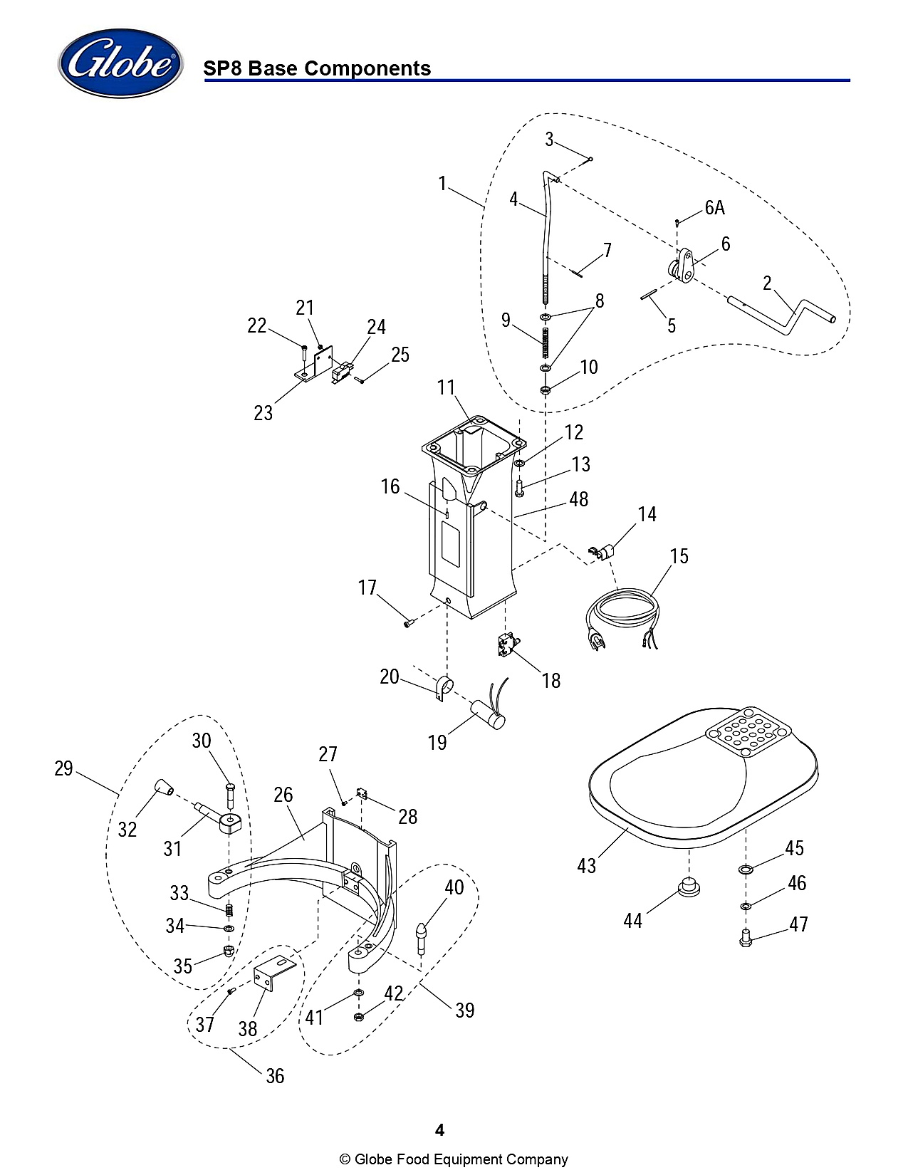 SP8 Base Components