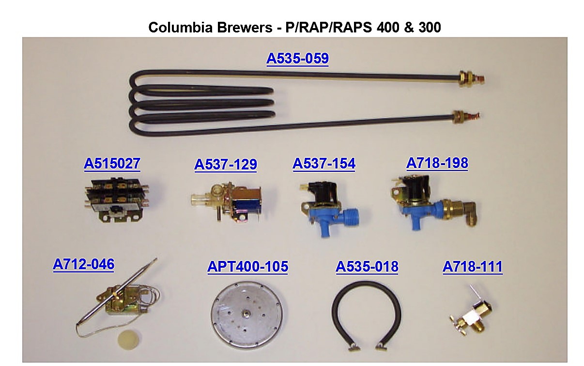 Columbia Brewers - P/RAP/RAPS 400 & 300