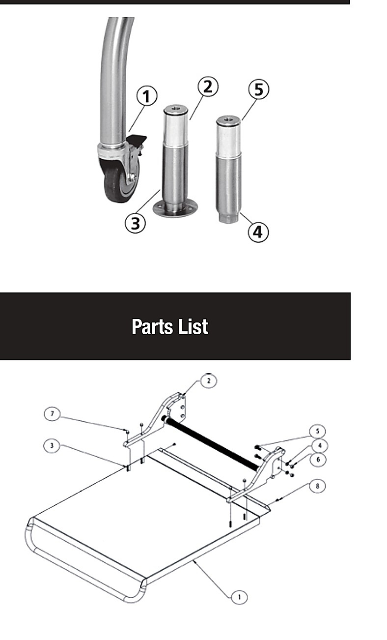 STAND & FOOT ASSEMBLY