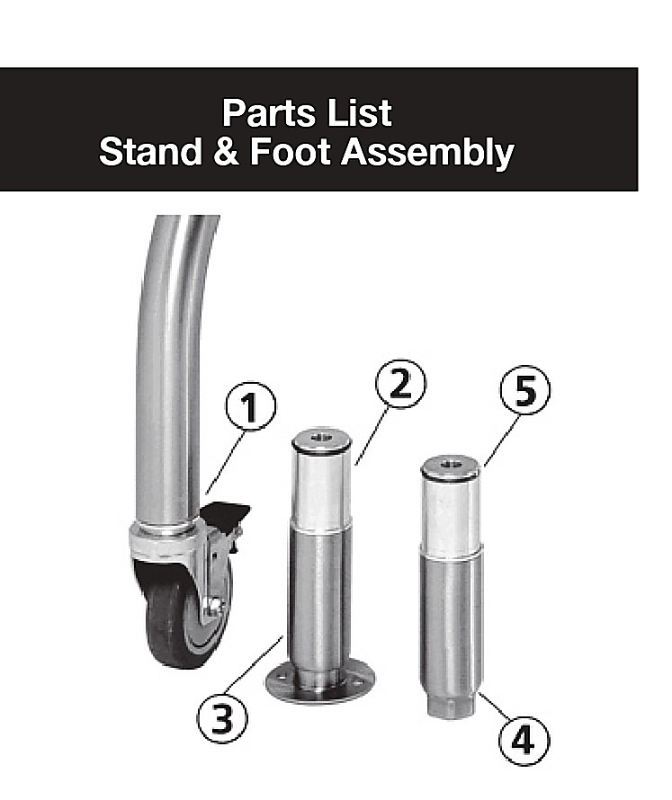 Stand & Foot Assembly