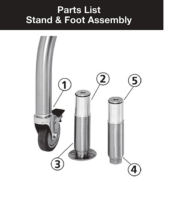 Stand & Foot Assembly