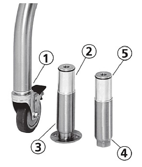 STAND & FOOT ASSEMBLY