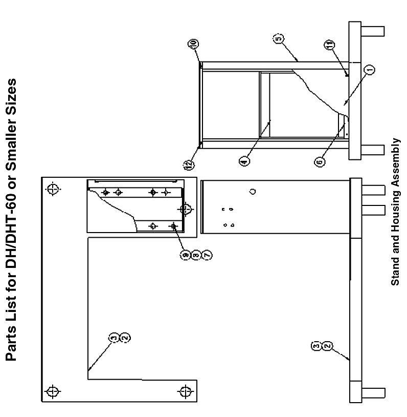 Stand and Housing Assembly