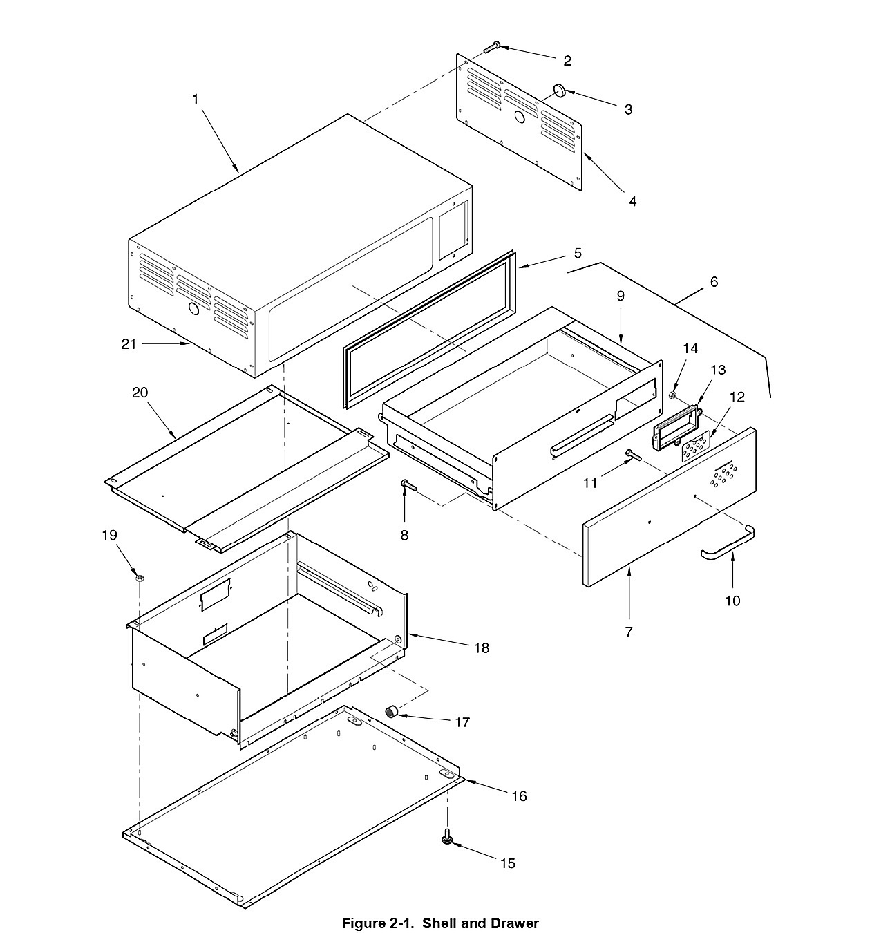 Shell and Drawer
