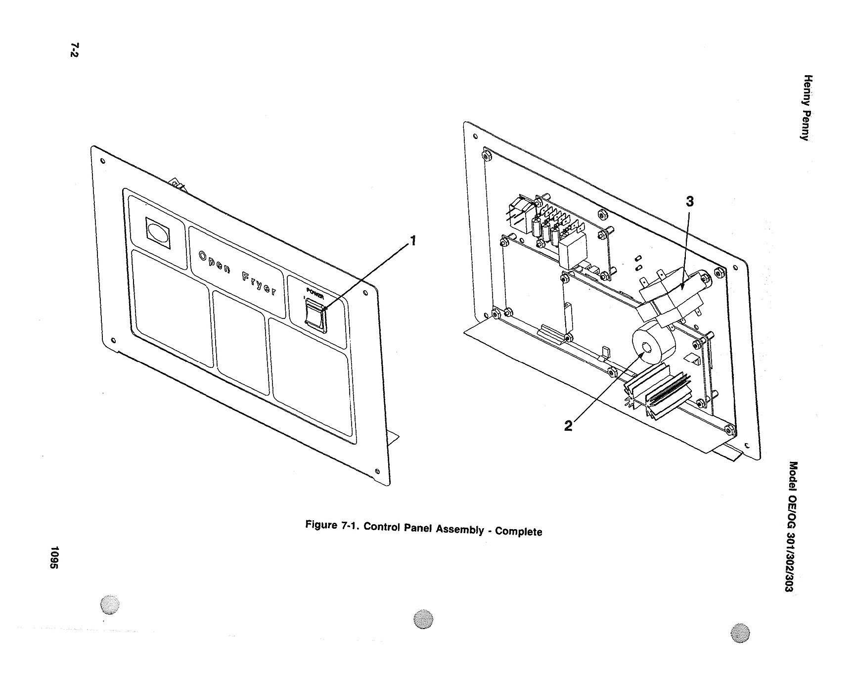 Contol Panel Asssembly - Complet
