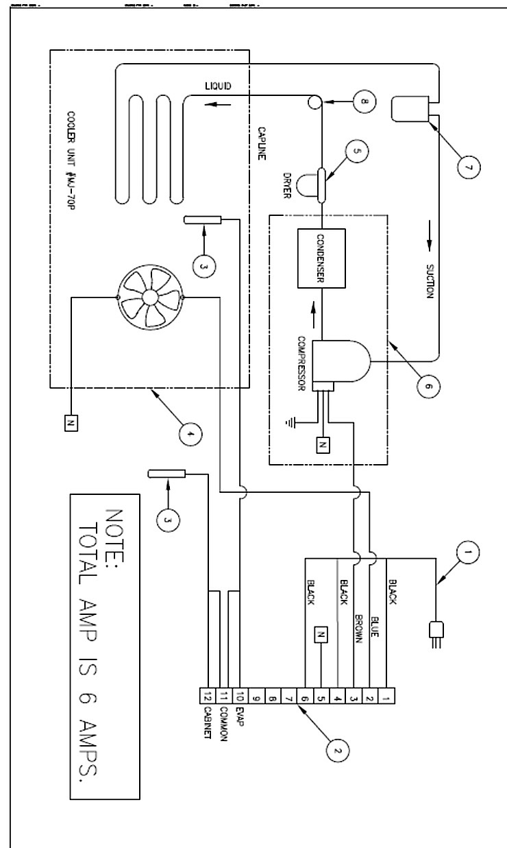 slide- in Refrigerator