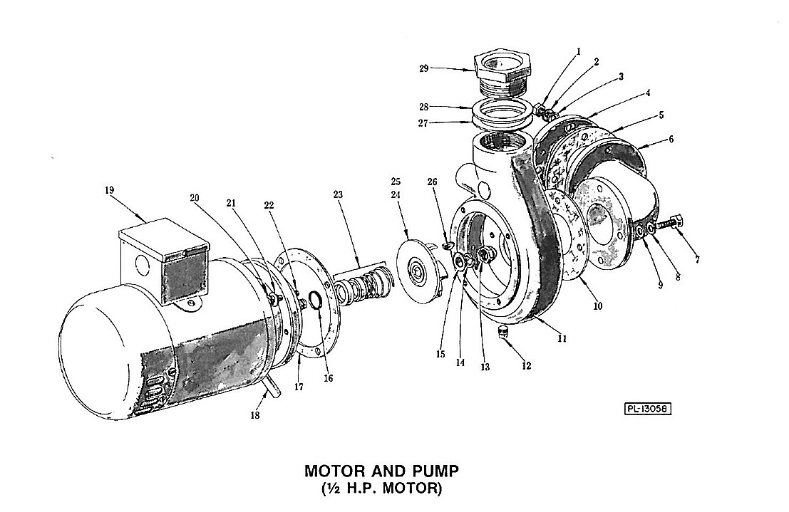 MOTOR AND PUMP