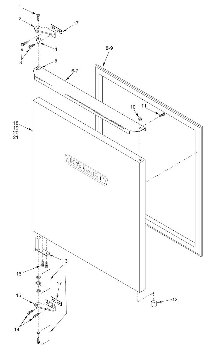 CU48 Door Cabinet