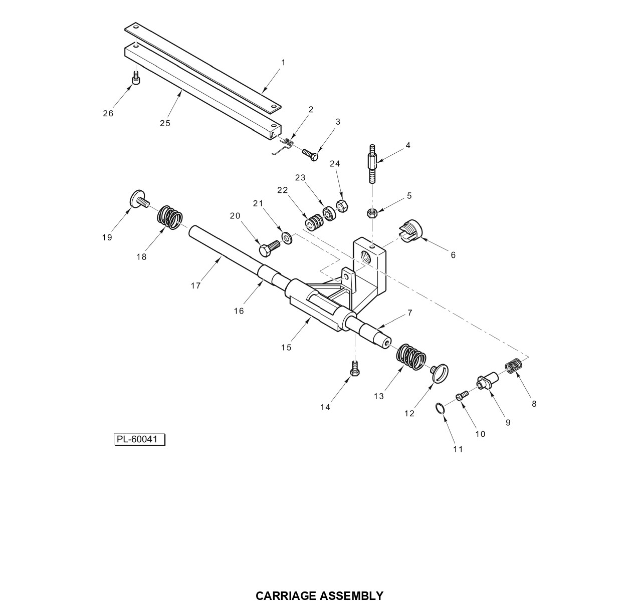 CARRIAGE ASSEMBLY