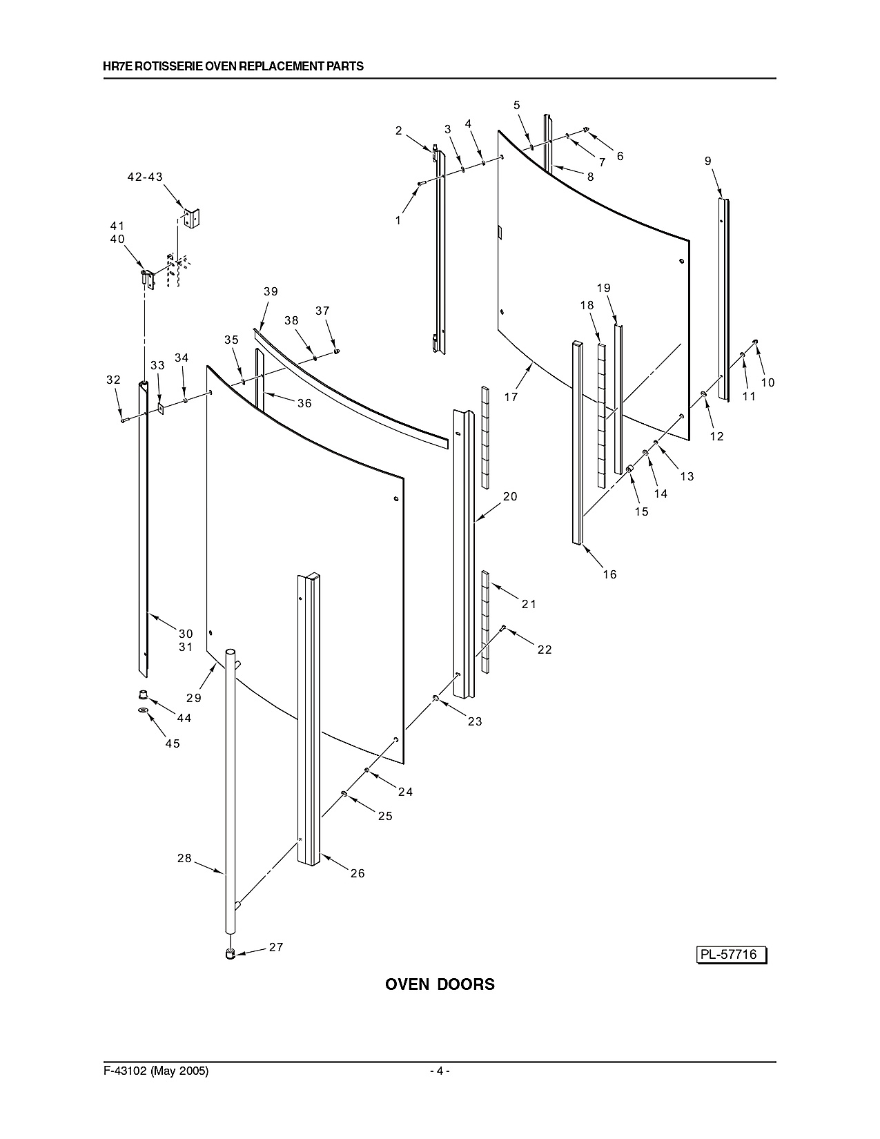 OVEN DOORS