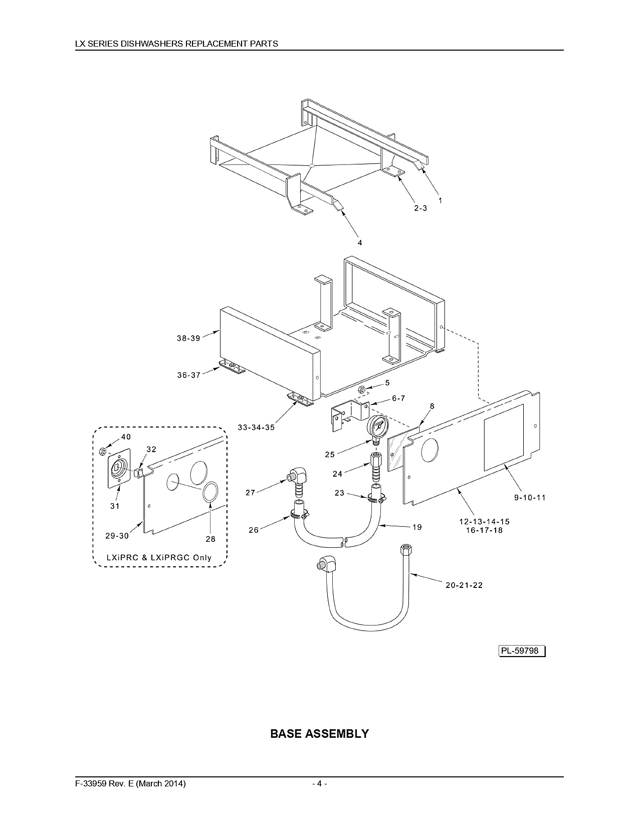 BASE ASSEMBLY