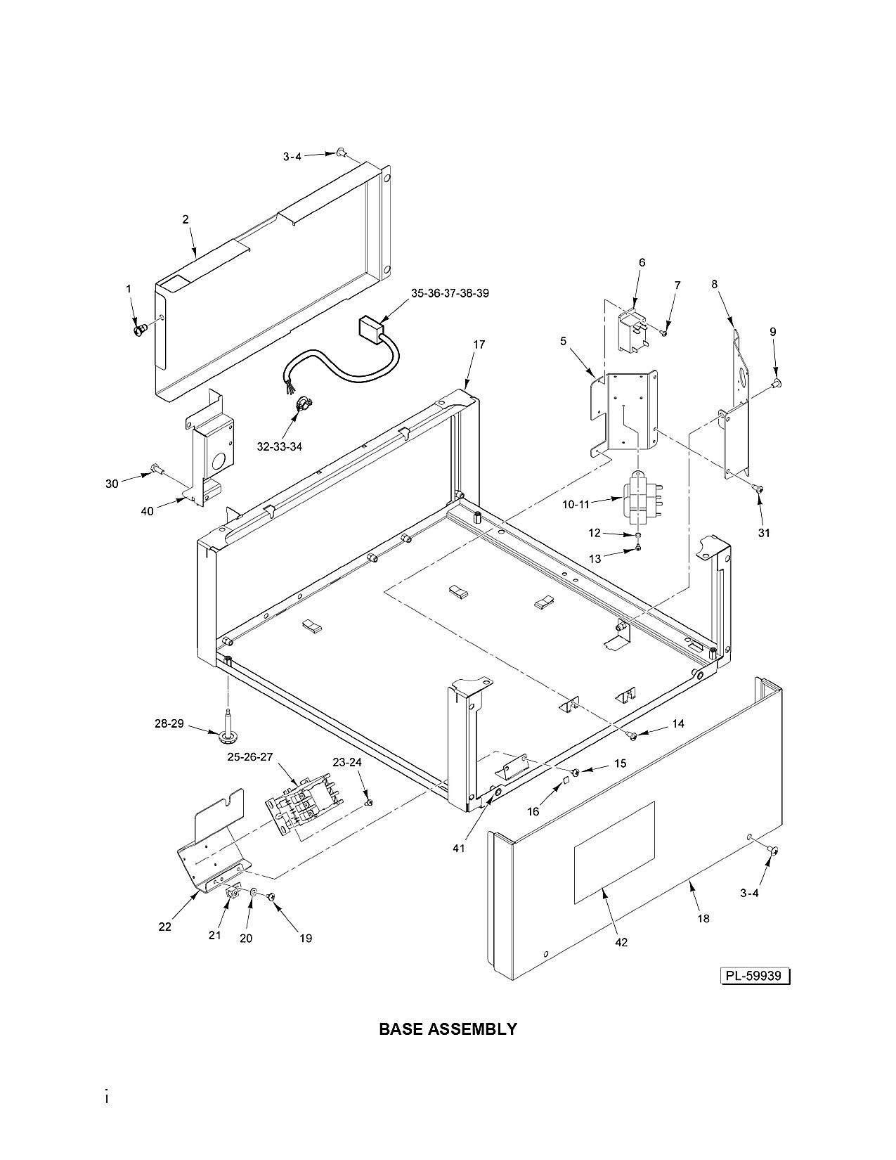 BASE ASSEMBLY