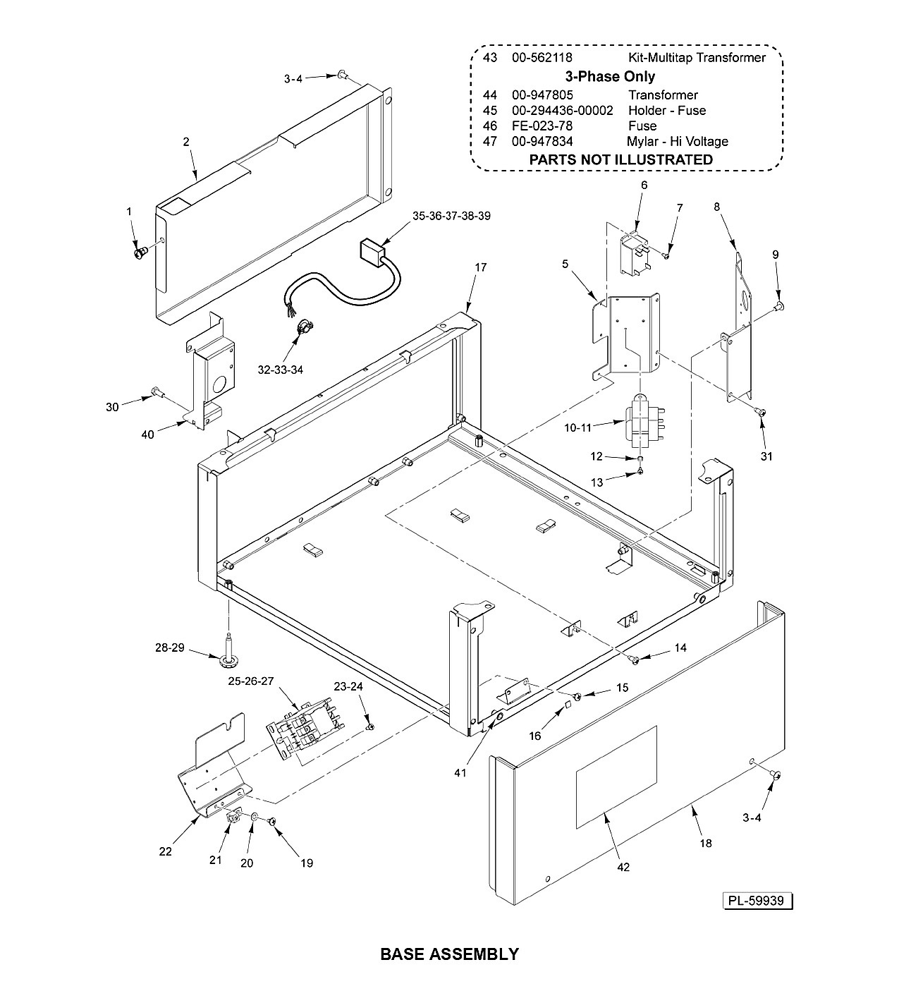 BASE ASSEMBLY