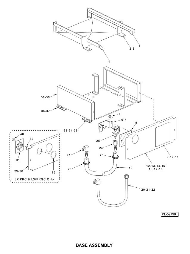 Hobart Base Assembly