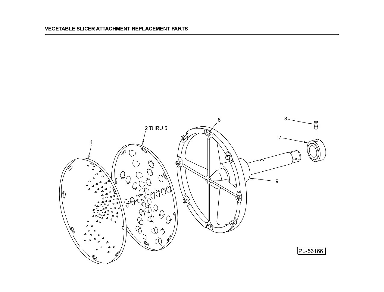 SHREDDER AND GRATER PLATE UNIT