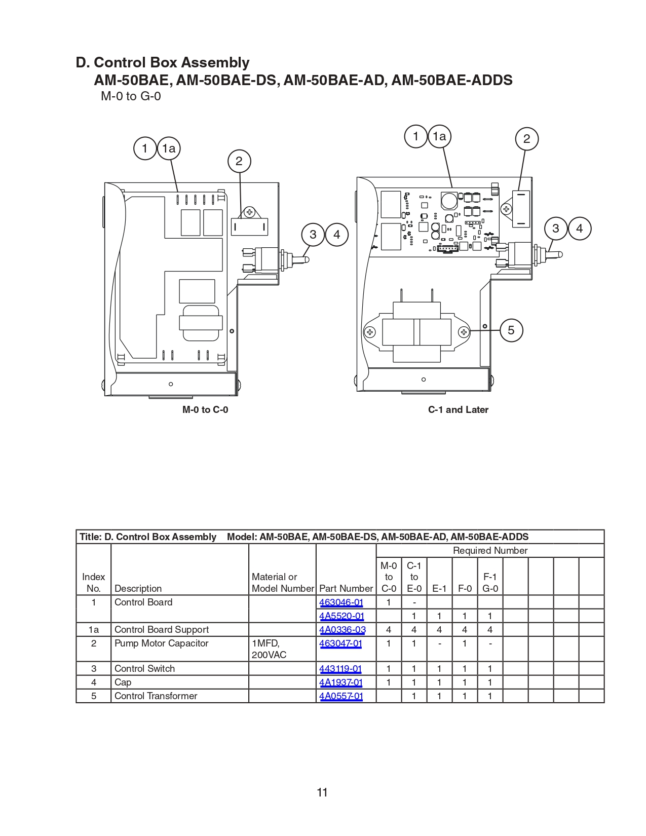 Hoshizaki Control Box Assembly