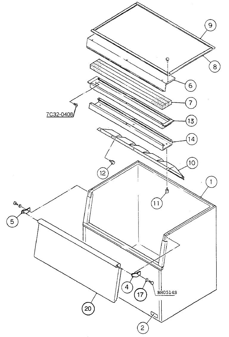 B-900SF Bin Assembly