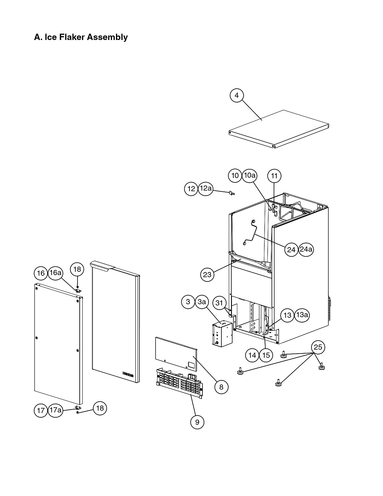 Ice Flaker Assembly-1