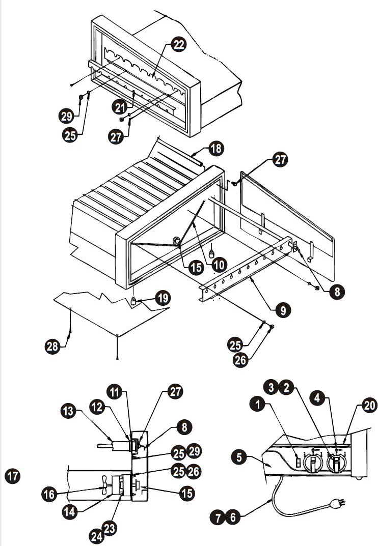 HR-20 Exploded Parts