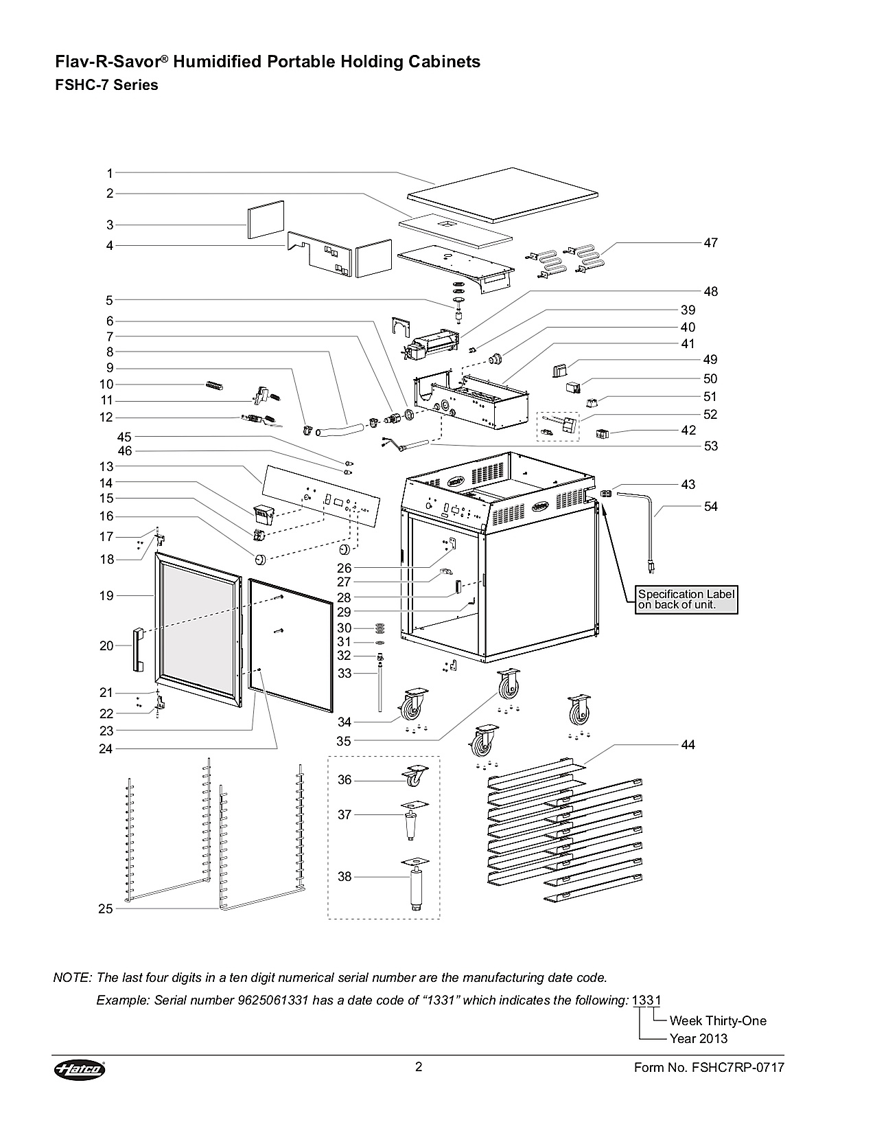 Flav-R-Savor� Humidified Portable Holding Cabinets
