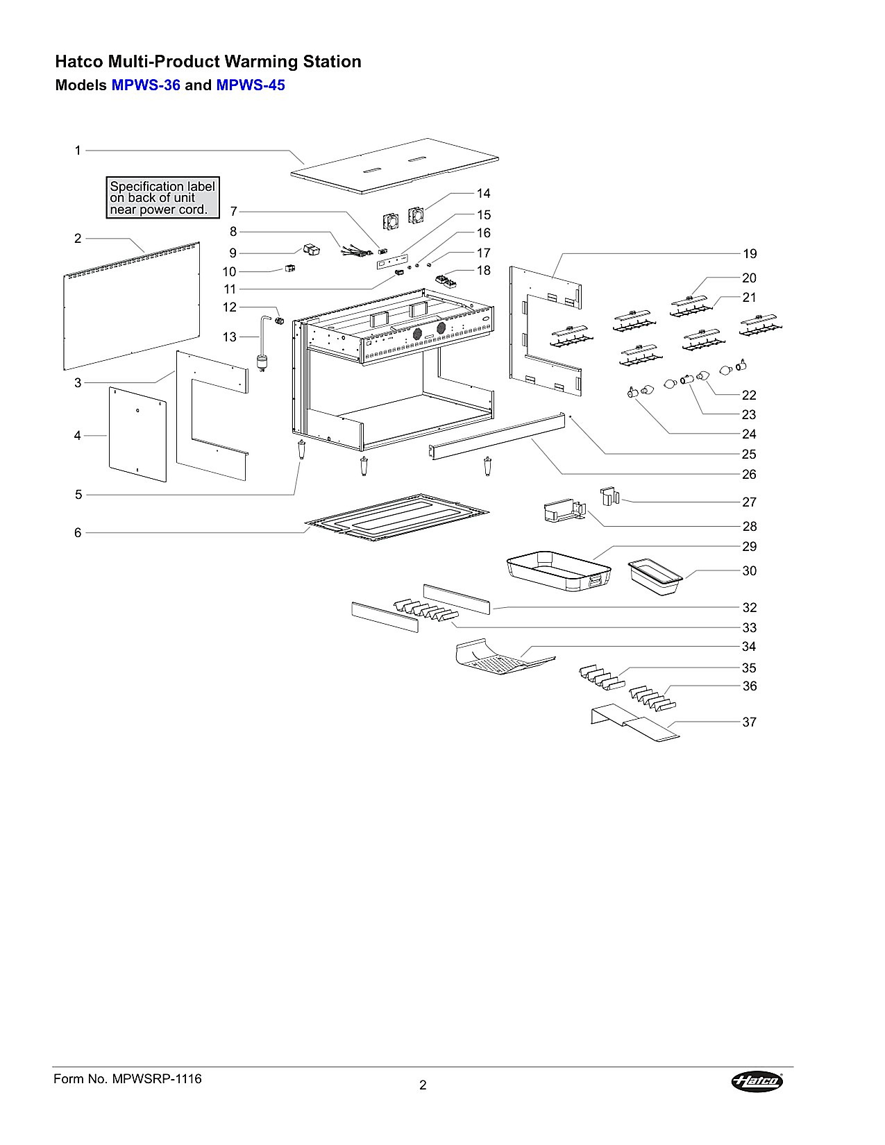 Hatco Multi-Product Warming Station