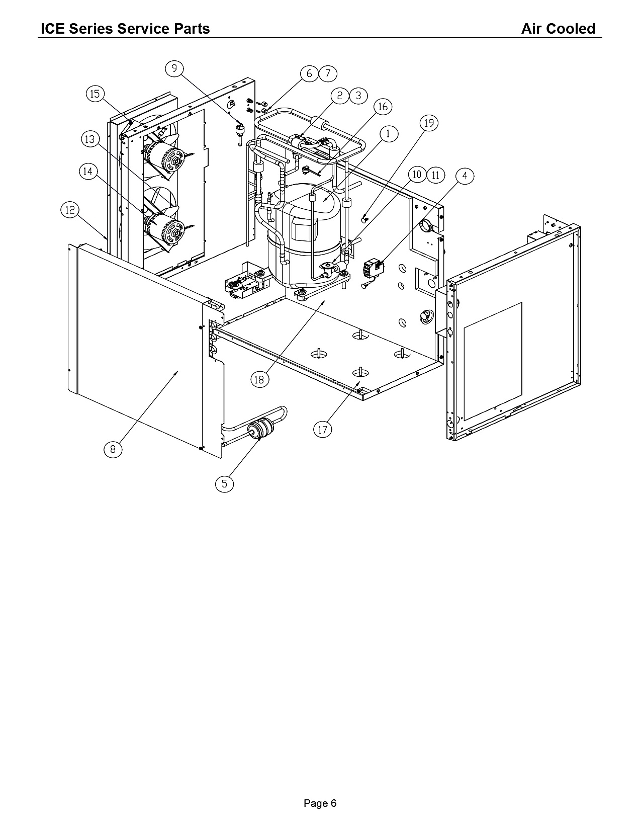 Ice O Matic Air Cooled