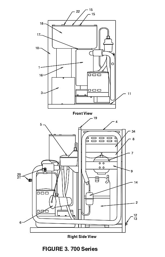 REFRIGERATION AND ICEMAKER ASSEMBLY MODEL 700 SERIES