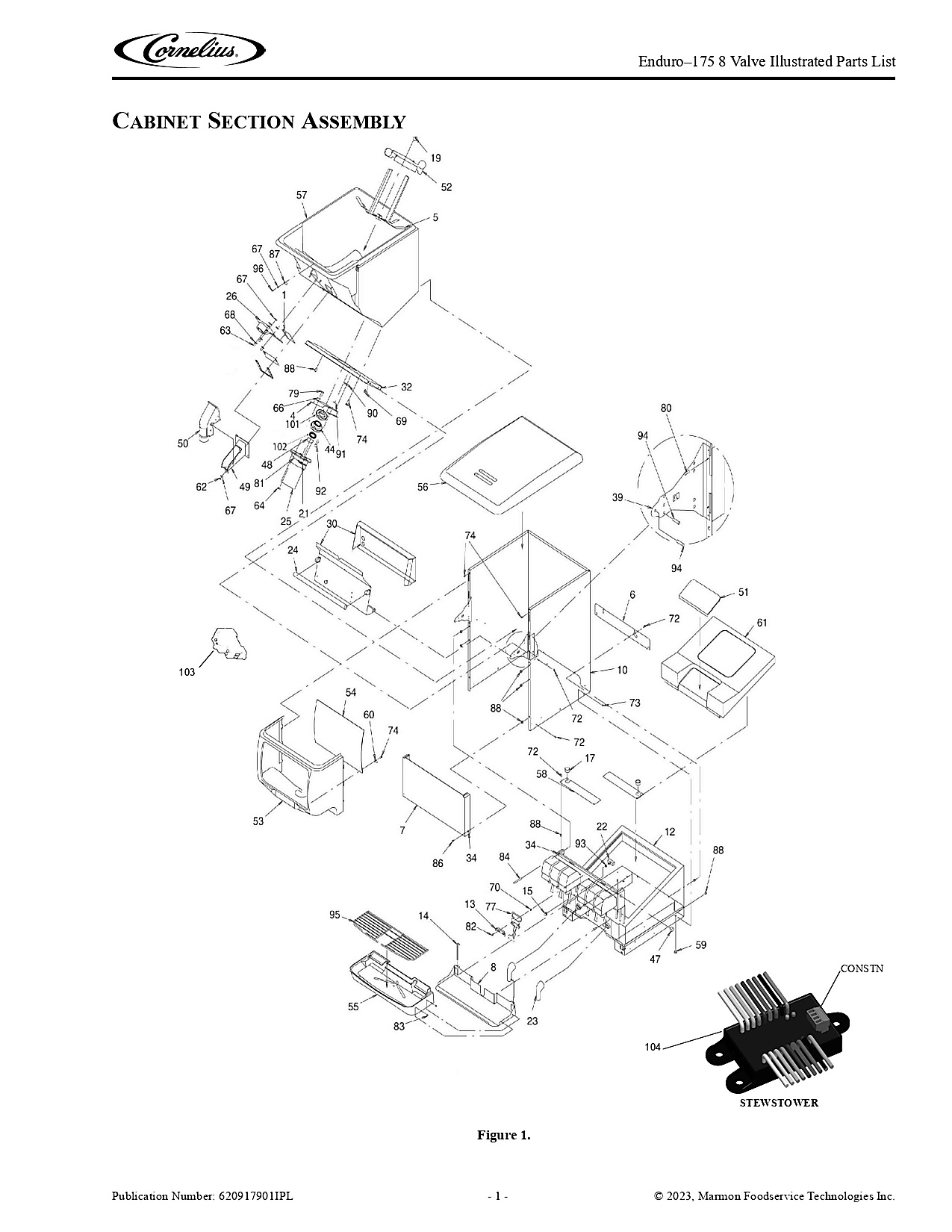 CABINET SECTION ASSEMBLY
