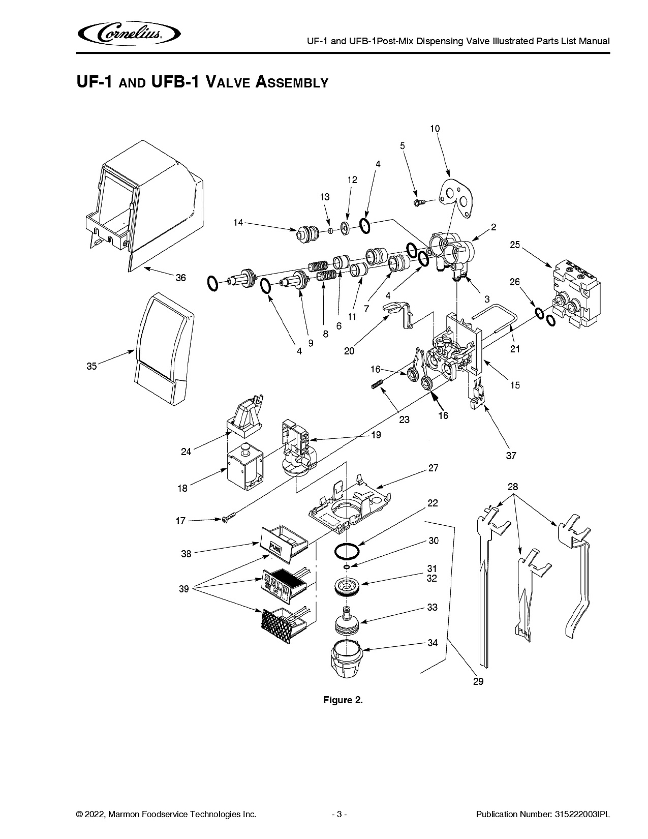 UF-1 and UFB-1 Valve Assembly