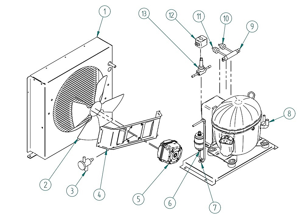 AIR CONDENSER UNIT